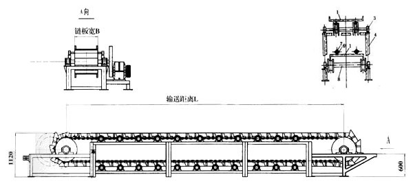 板鏈輸送機(jī) 板鏈輸送機(jī)