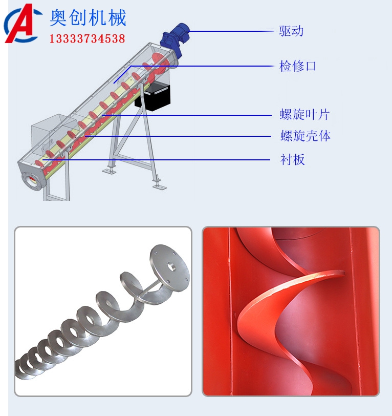 清淤無軸螺旋輸送機(jī) 清淤無軸螺旋輸送機(jī)